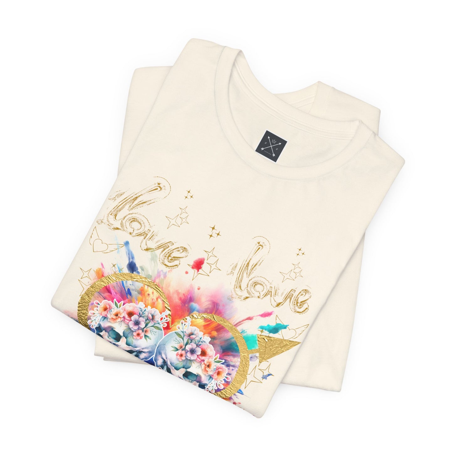 Love is Golden - Unisex Jersey Short Sleeve Tee