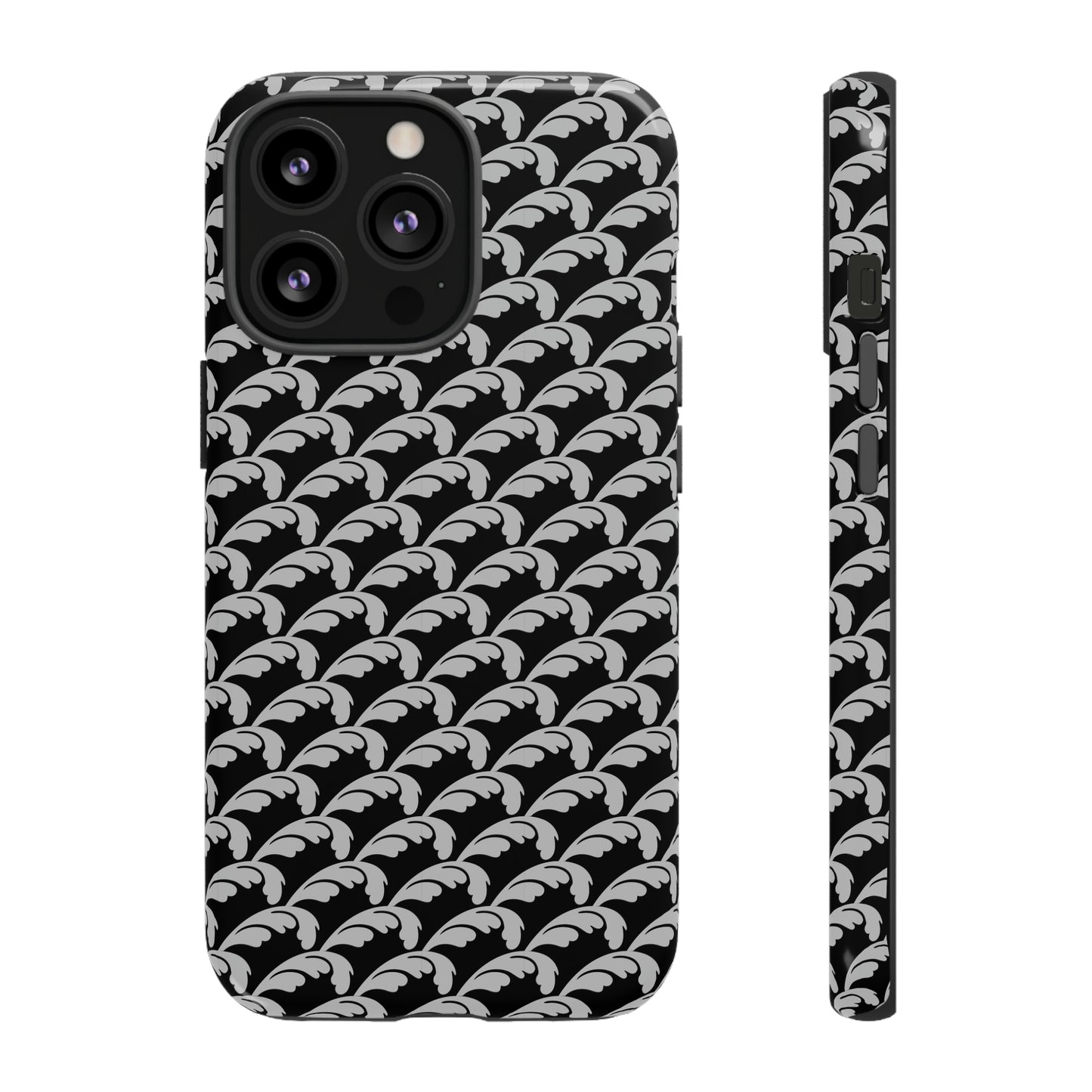 Beautiful Beloved One Flourish (black/silver) - Tough Phone Cases