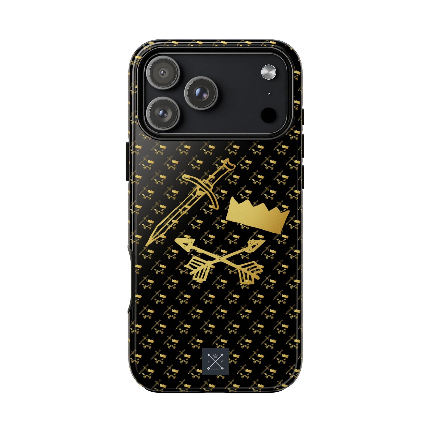 Gold and Bold Warrior - Tough Phone Cases