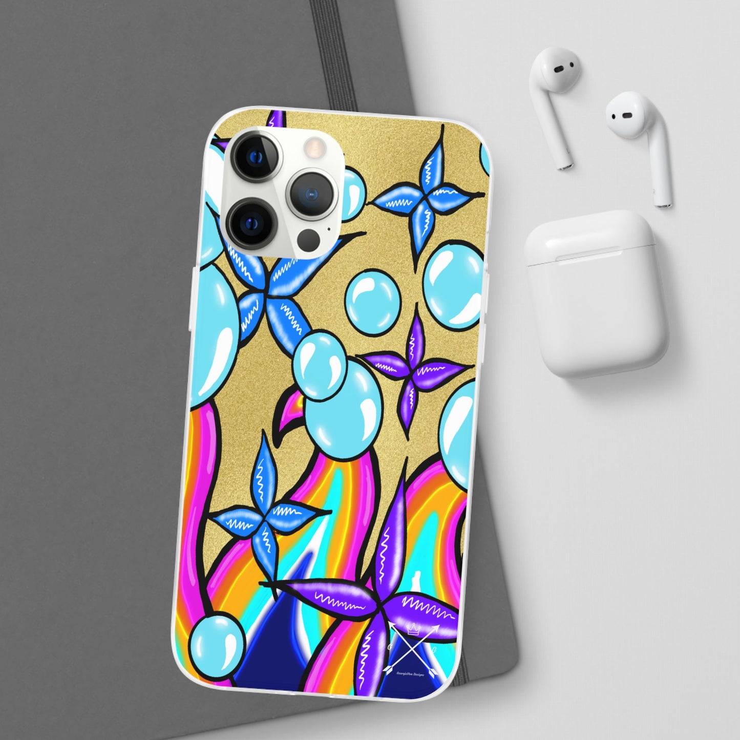 Bubble Rave (multi-colored)- Flexi Phone Cases