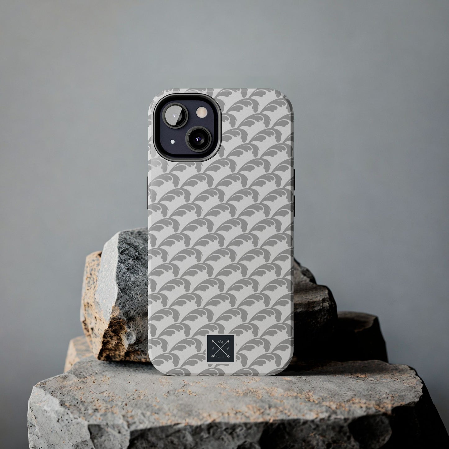 Beautiful Beloved Flourish (white/silver) - Tough Phone Cases