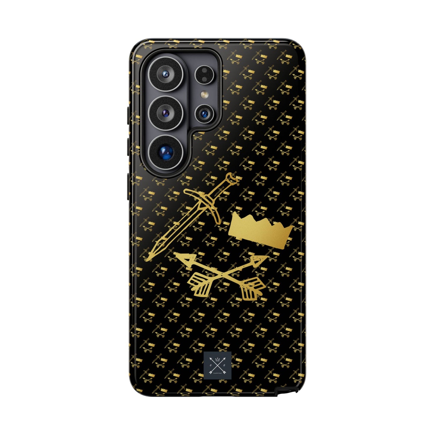 Gold and Bold Warrior - Tough Phone Cases