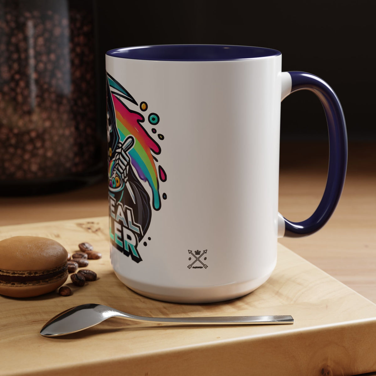 Cereal Killer Grimreaper - Accent Coffee Mug (11, 15oz)