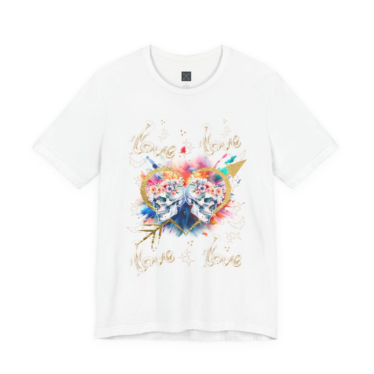 Love is Golden - Unisex Jersey Short Sleeve Tee