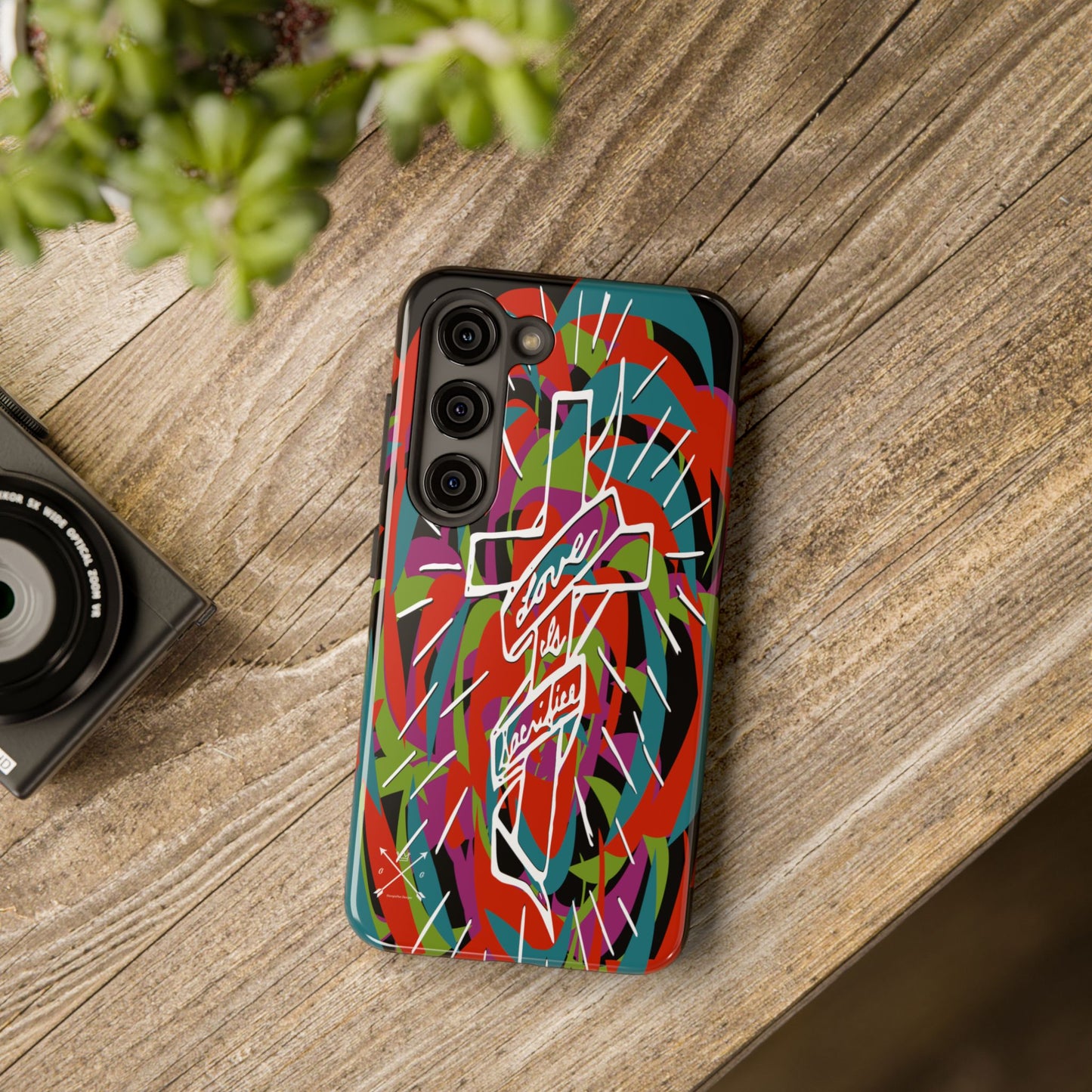 Love is Sacrifice - Tough Phone Cases