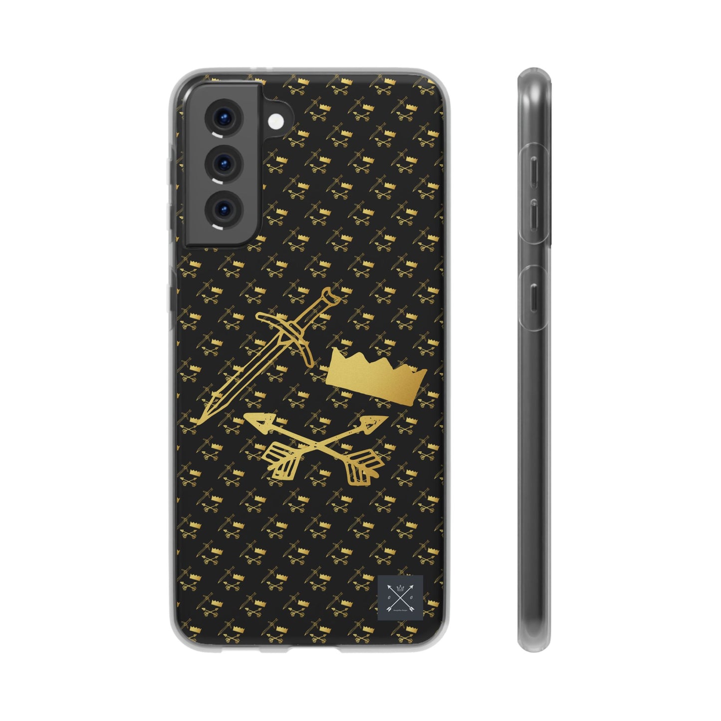 Gold and Bold Warrior - Flexi  Phone Cases