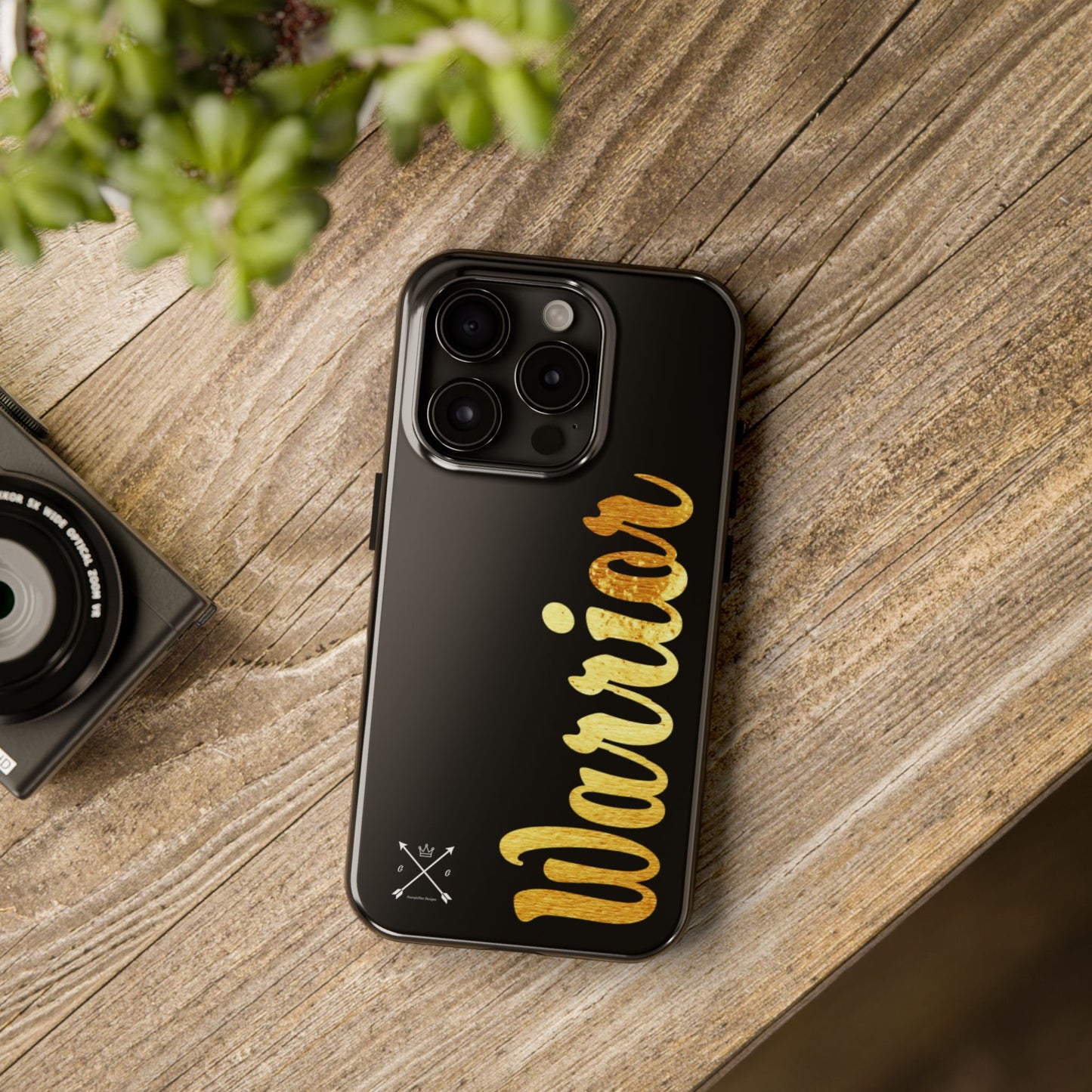 Gold and Bold Warrior - Tough Phone Cases