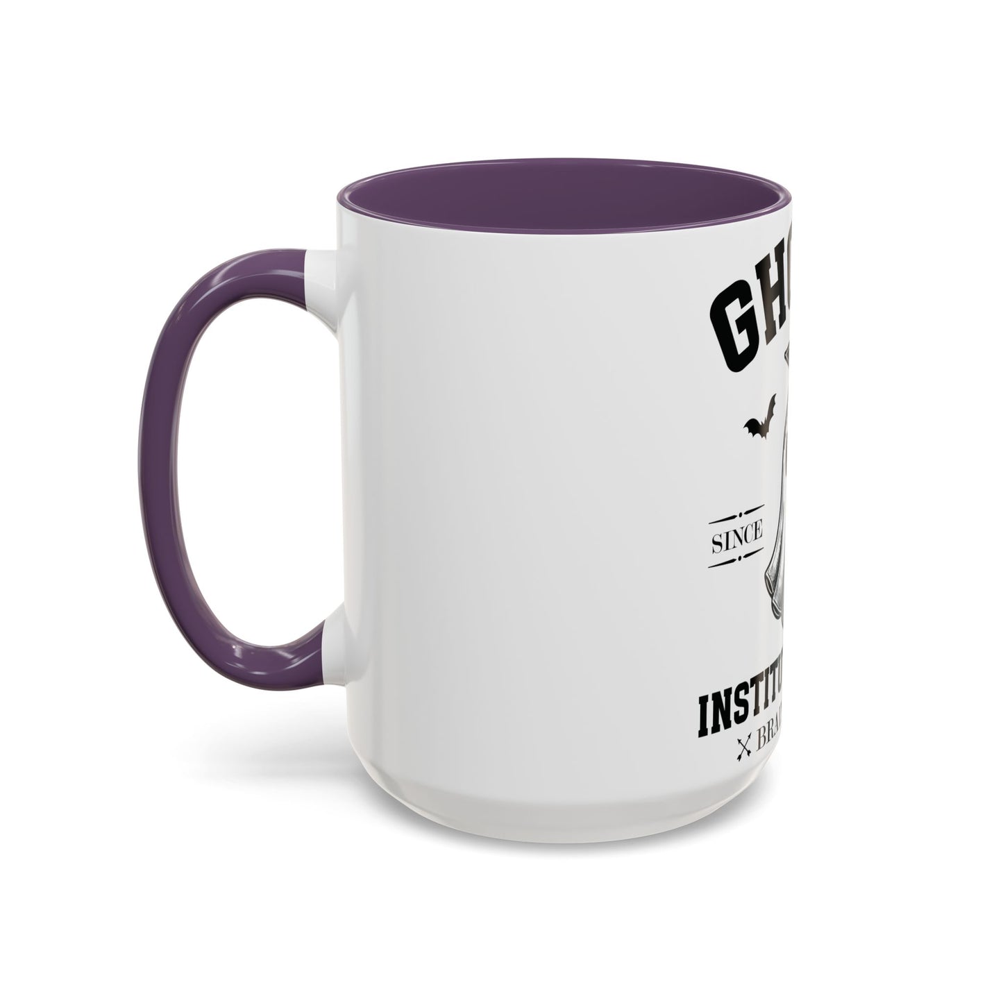 Ghostly Institute of Fright - Accent Coffee Mug (11, 15oz)