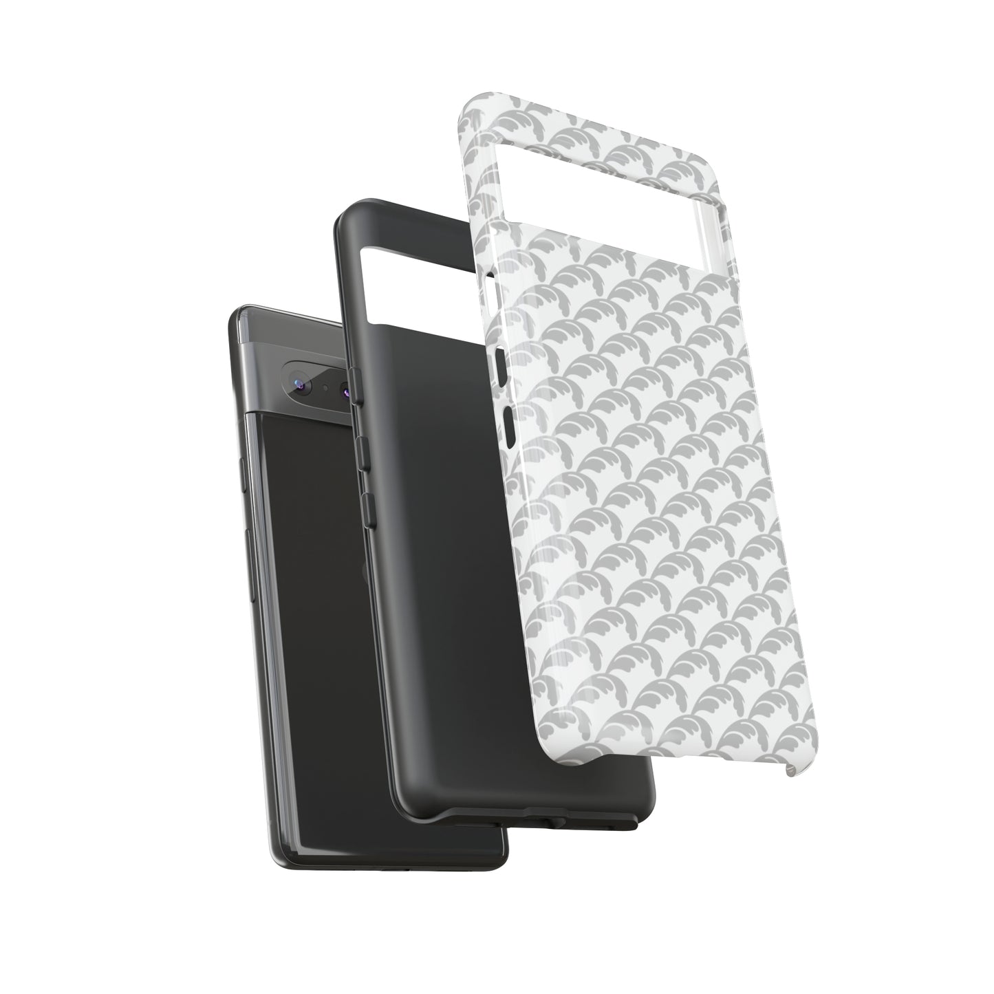 Beautiful Beloved Flourish (white/silver) - Tough Phone Cases