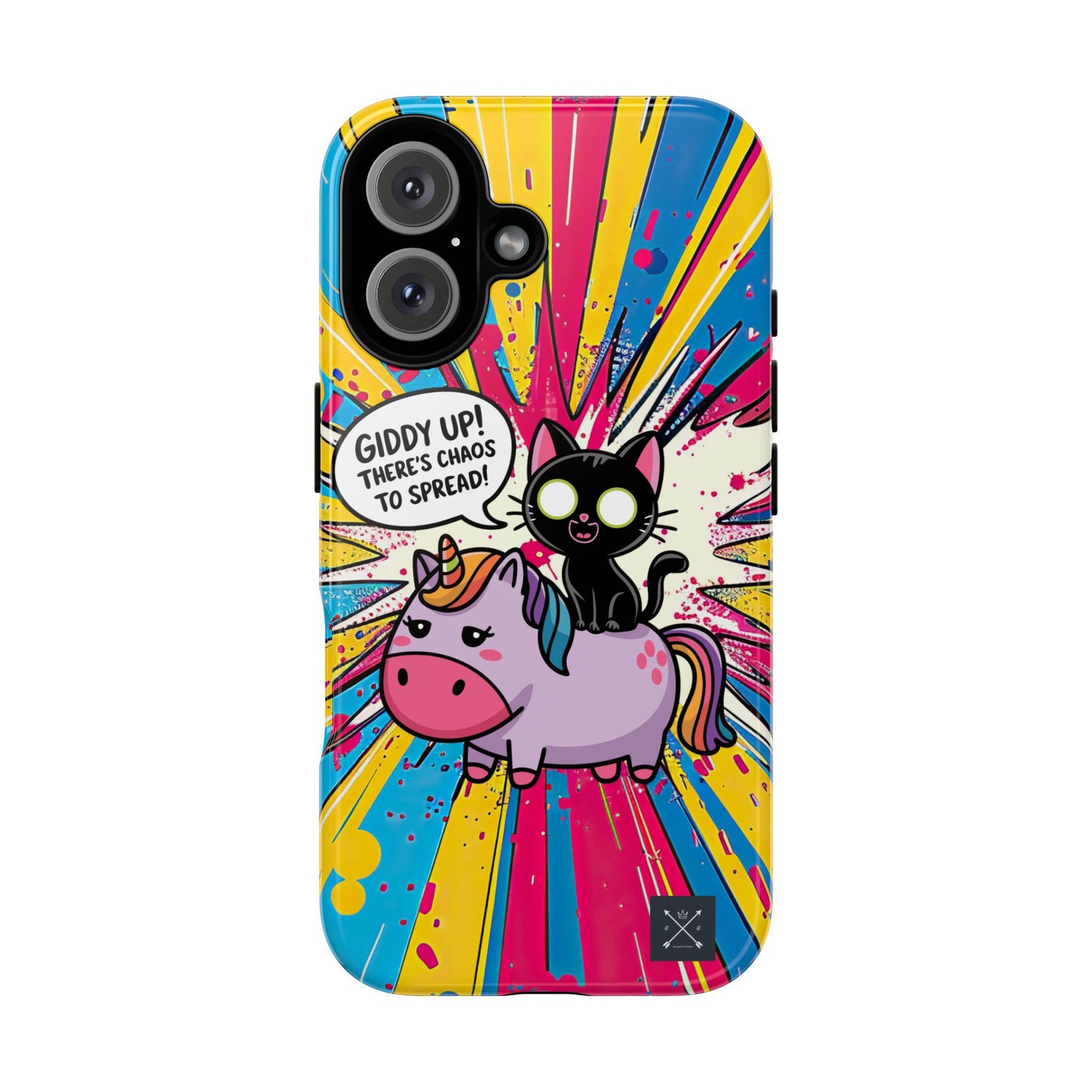 Giddy Up There's Chaos To Spread - Phone Tough Cases