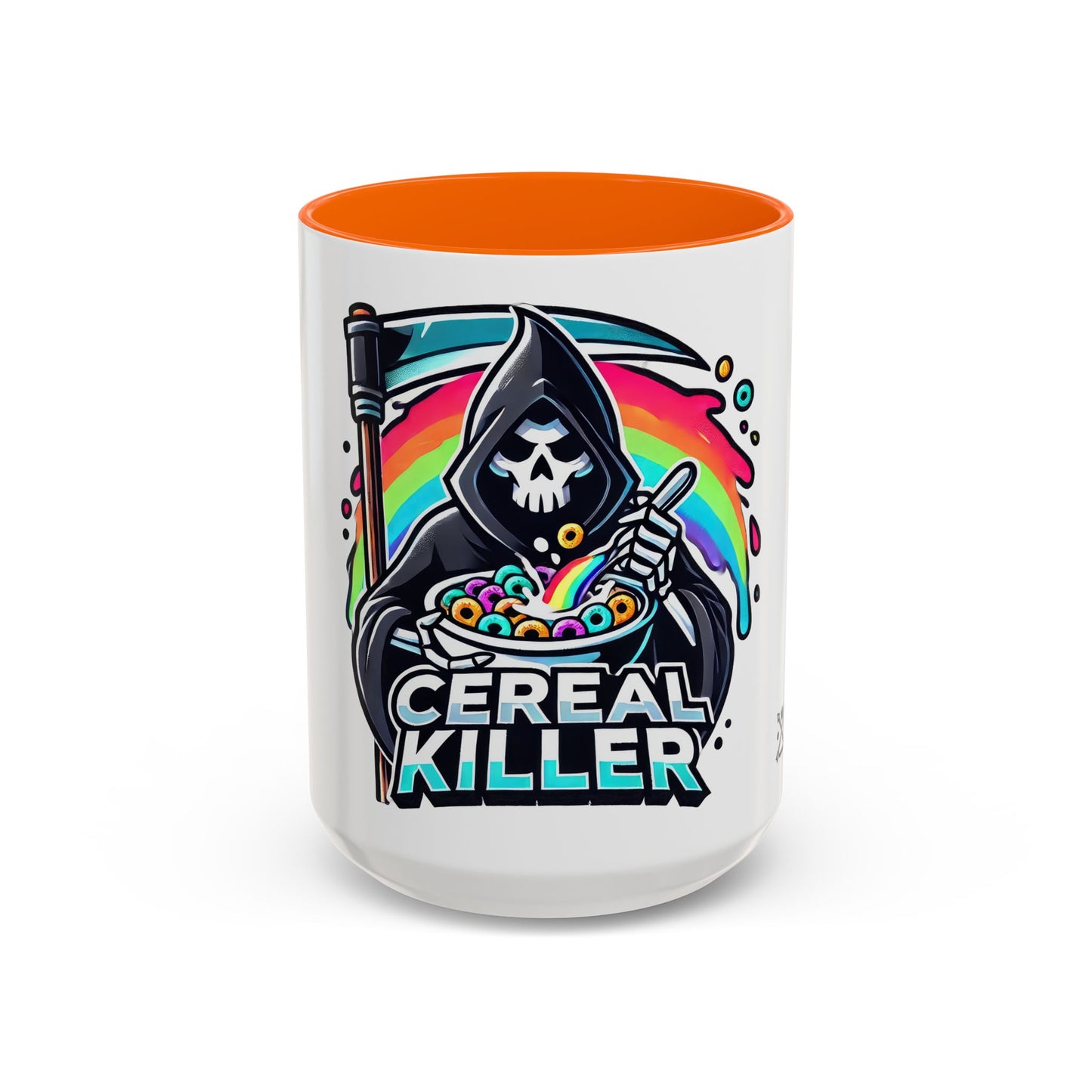 Cereal Killer Grimreaper - Accent Coffee Mug (11, 15oz)