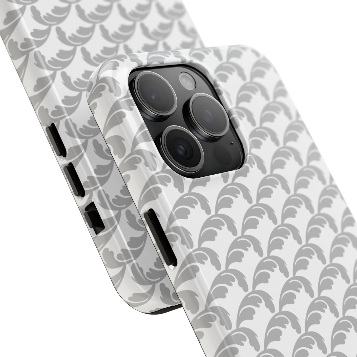 Beautiful Beloved Flourish (white/silver) - Tough Phone Cases