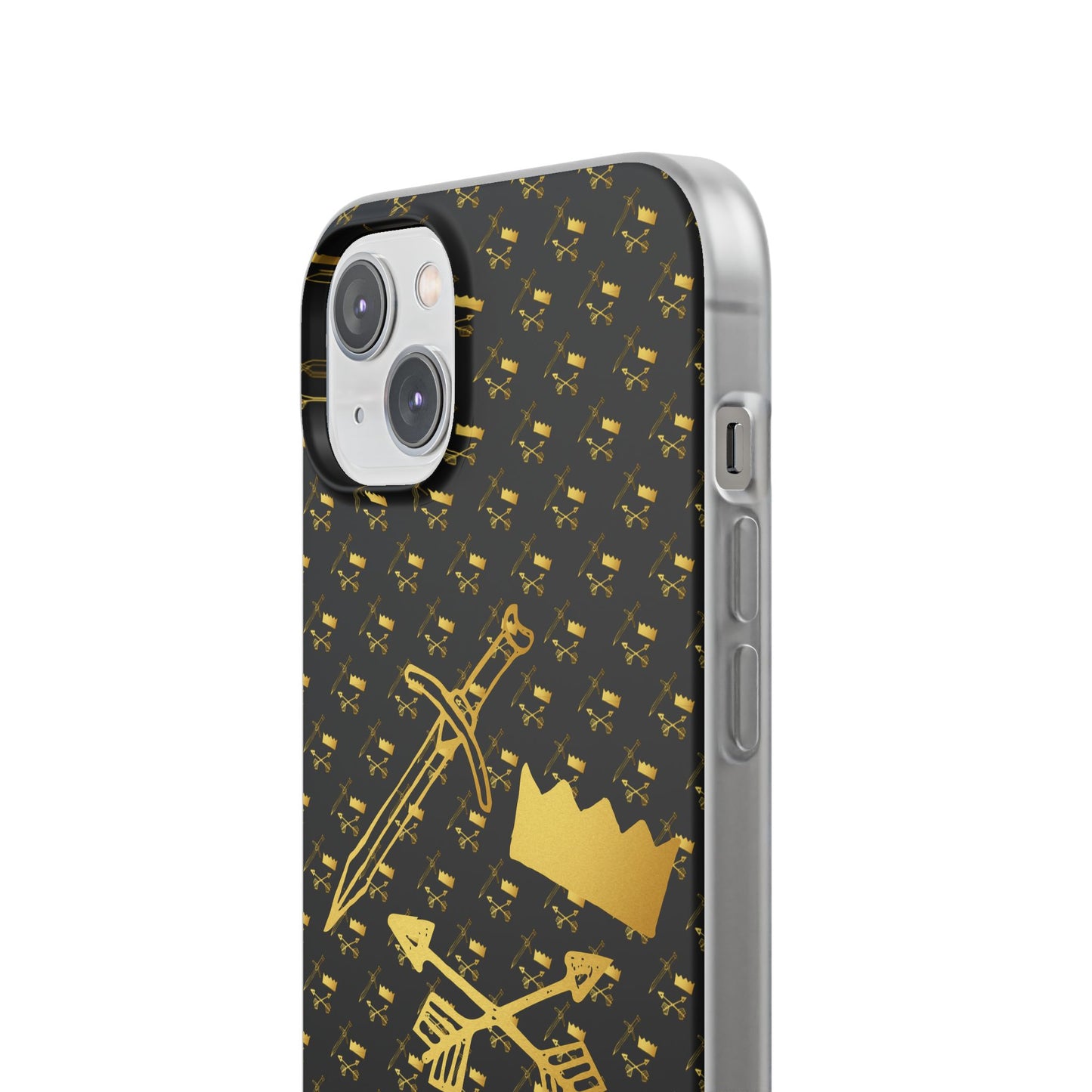 Gold and Bold Warrior - Flexi  Phone Cases