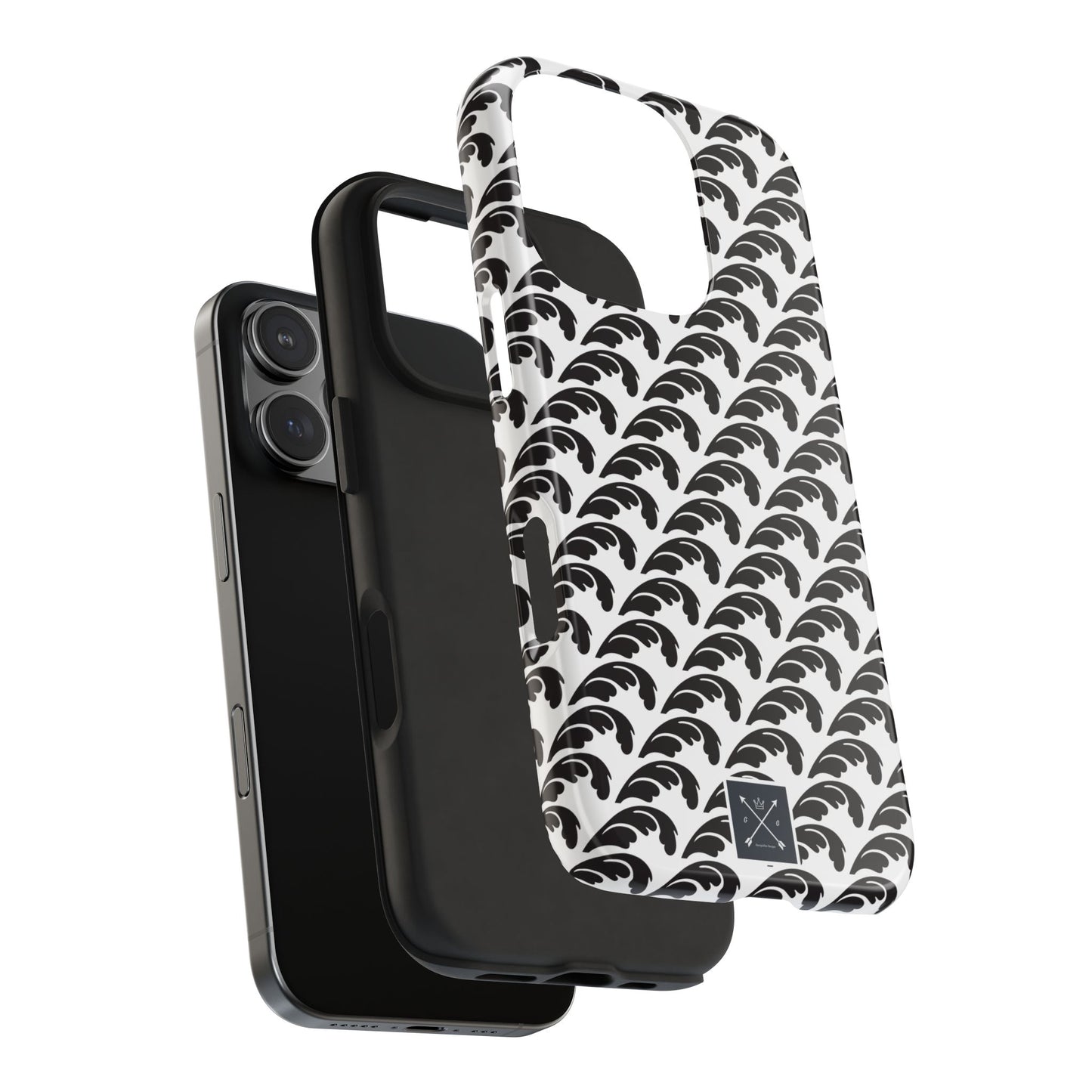 Beautiful Beloved One Flourish (black/white) - Tough Phone Cases
