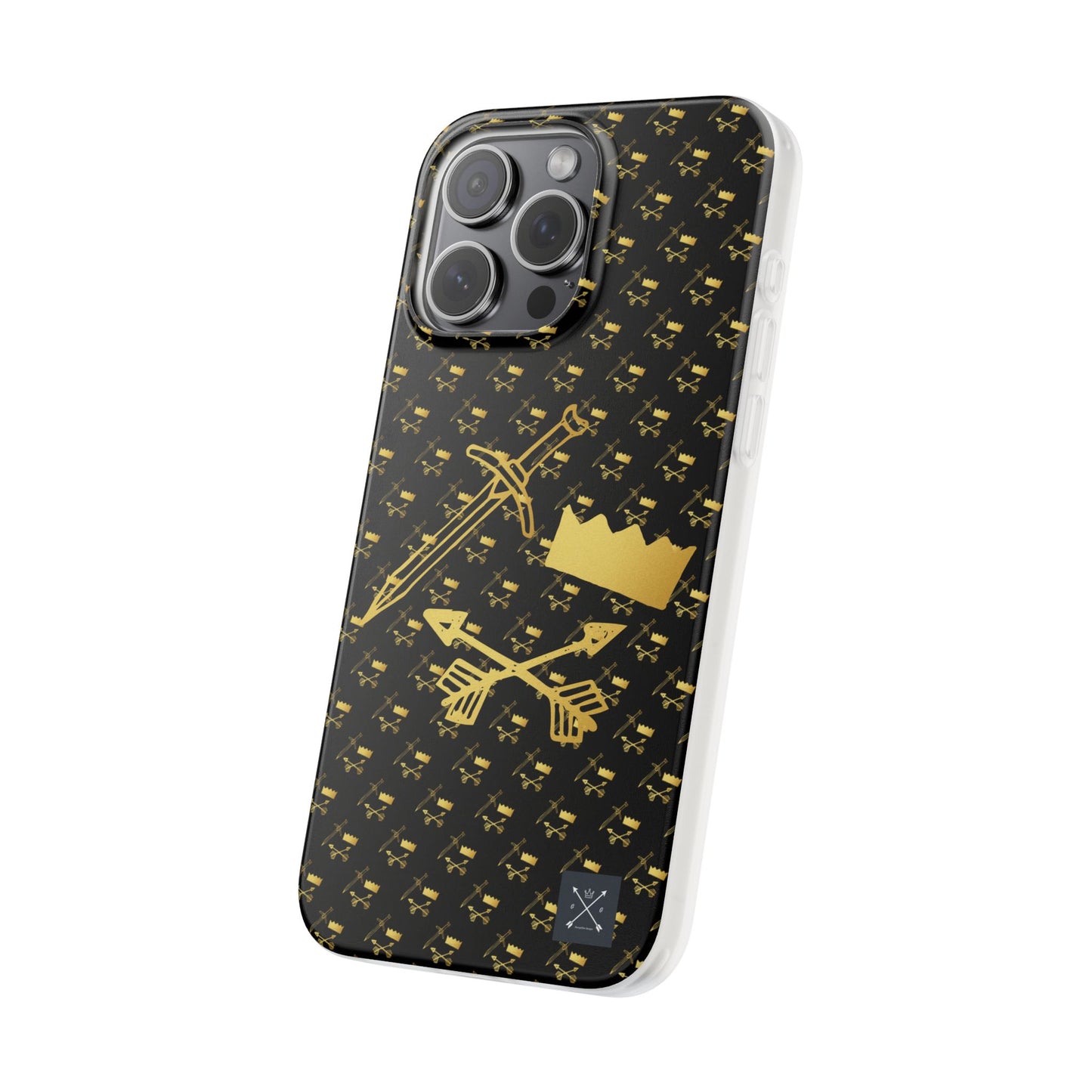 Gold and Bold Warrior - Flexi  Phone Cases