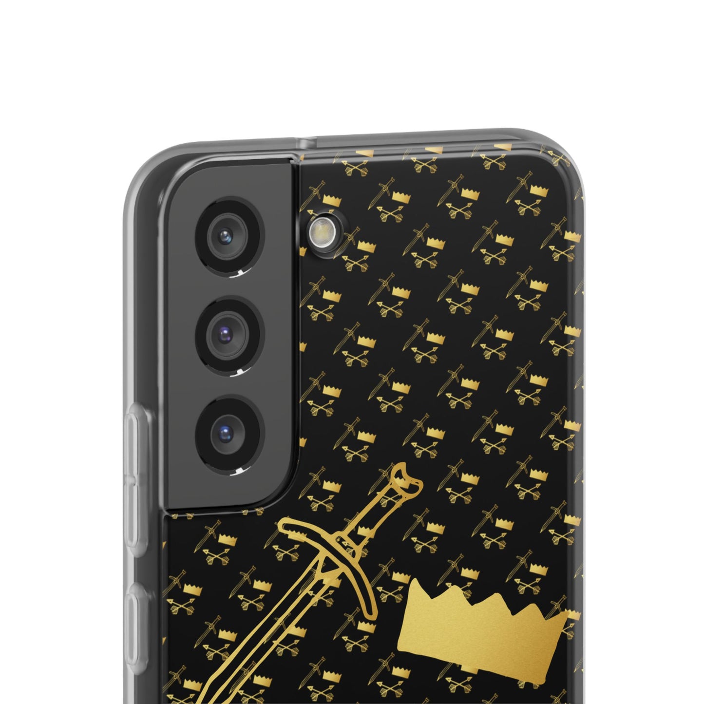 Gold and Bold Warrior - Flexi  Phone Cases