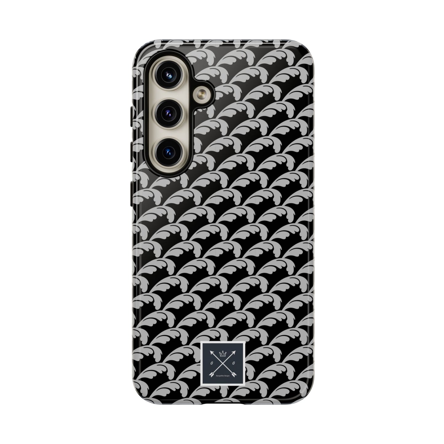 Beautiful Beloved One Flourish (black/silver) - Tough Phone Cases