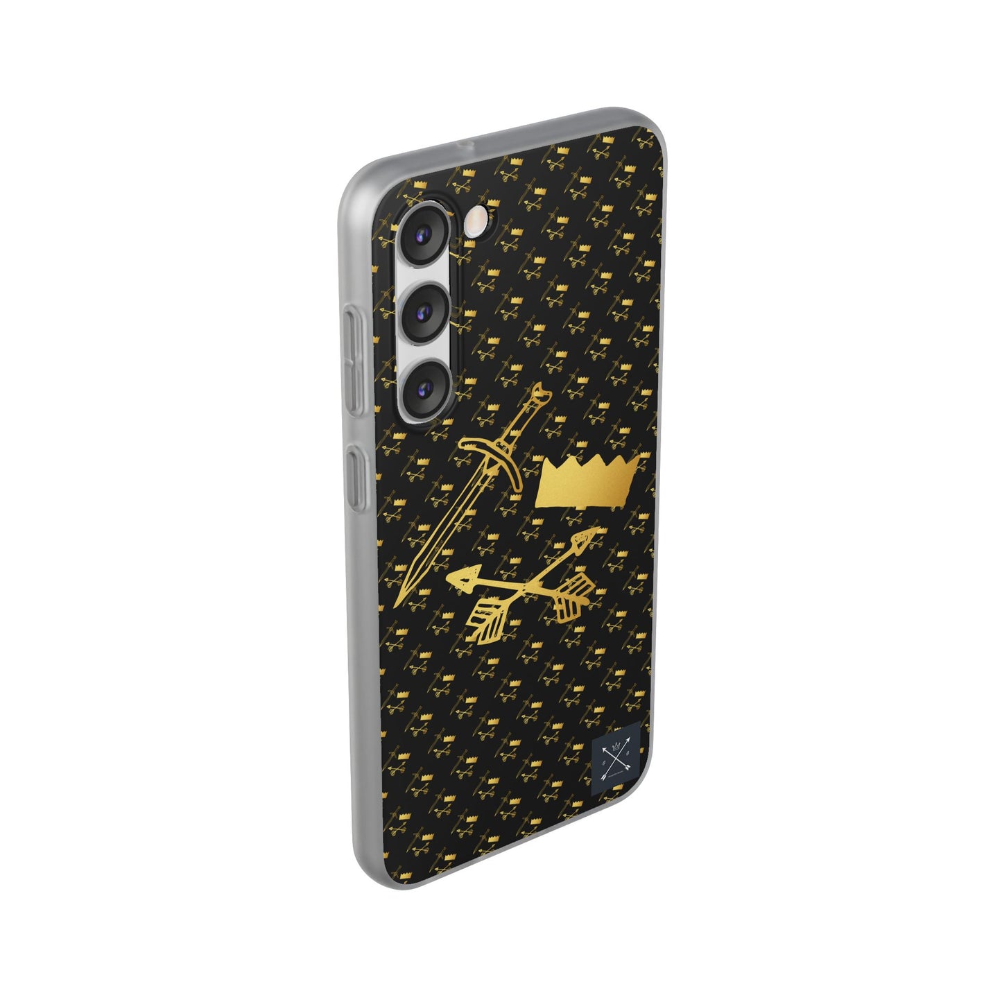 Gold and Bold Warrior - Flexi  Phone Cases