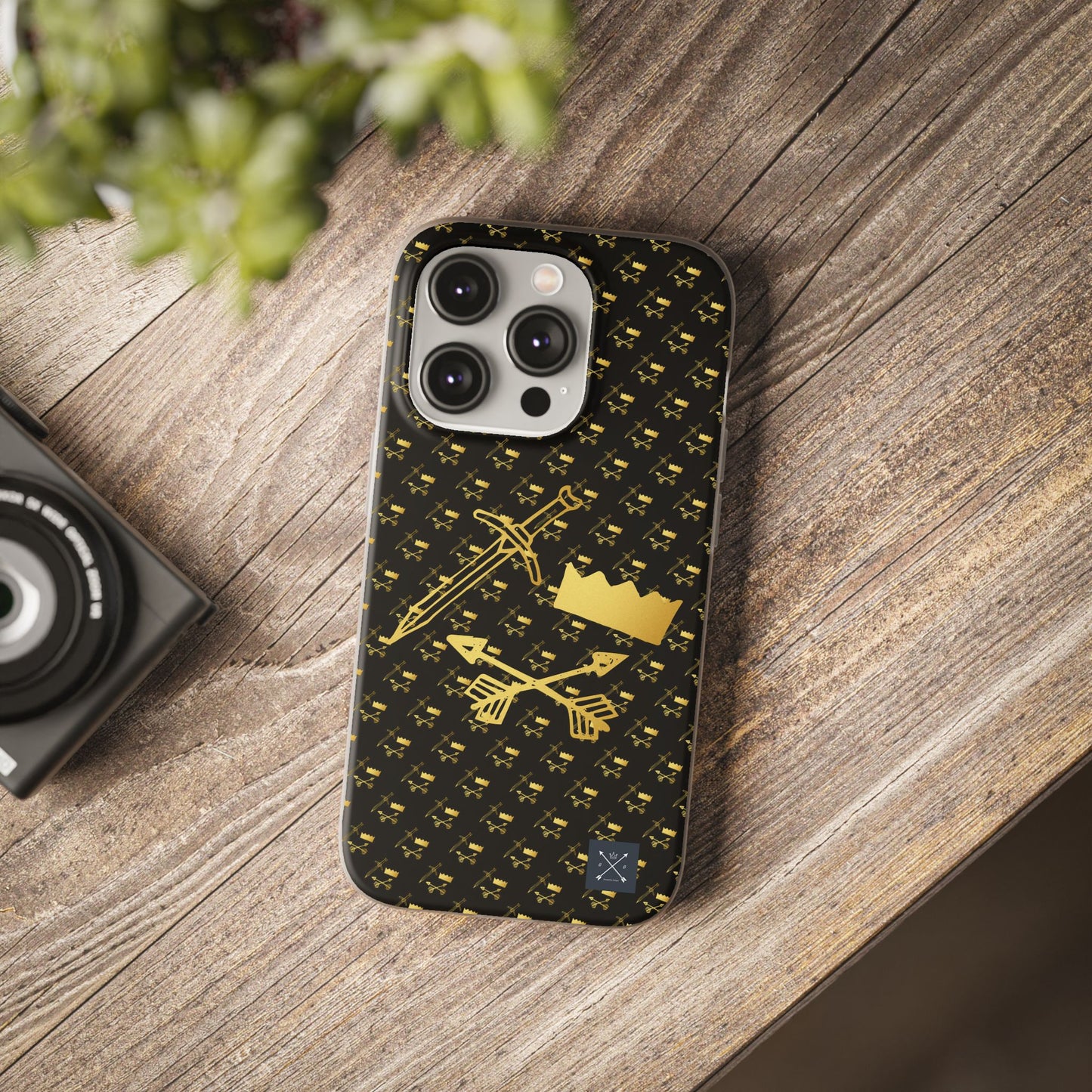 Gold and Bold Warrior - Flexi  Phone Cases