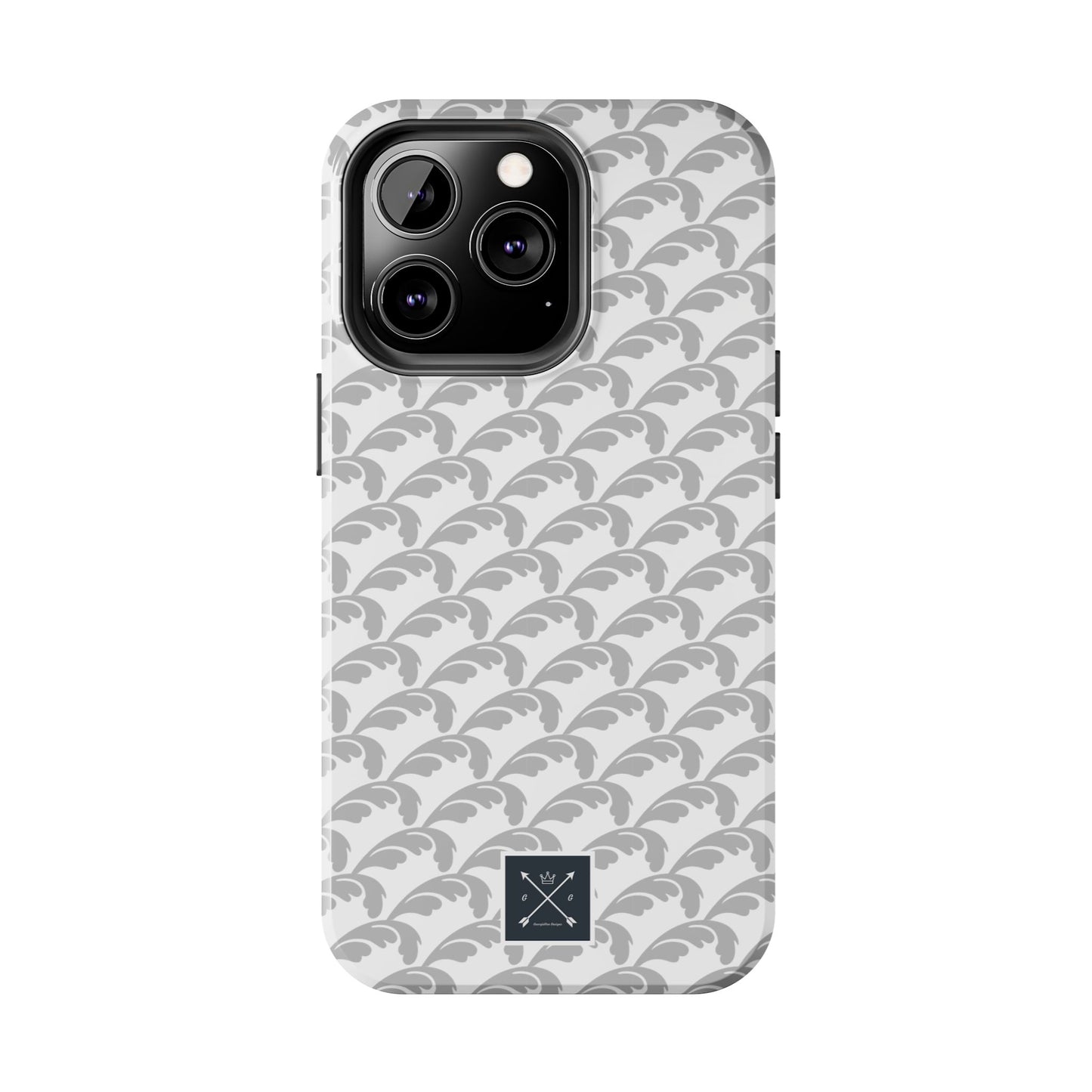 Beautiful Beloved Flourish (white/silver) - Tough Phone Cases