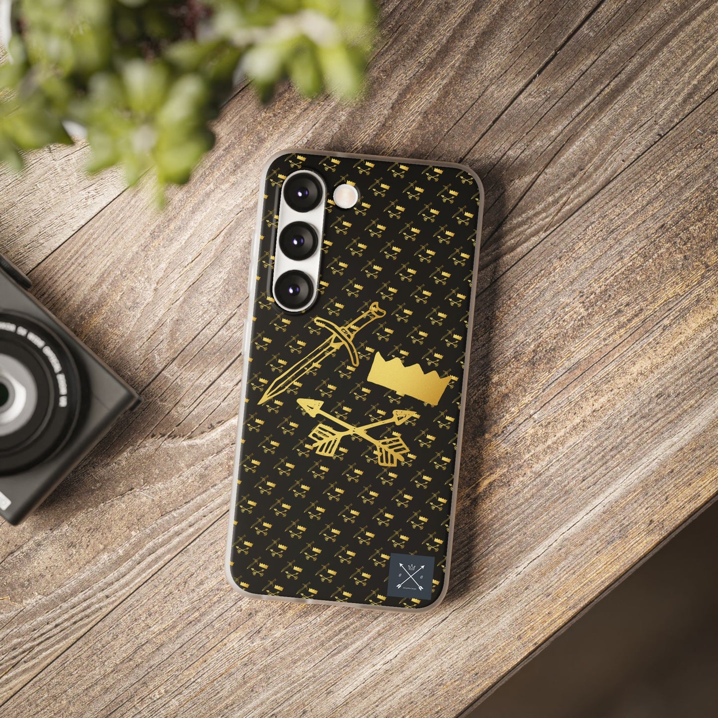 Gold and Bold Warrior - Flexi  Phone Cases