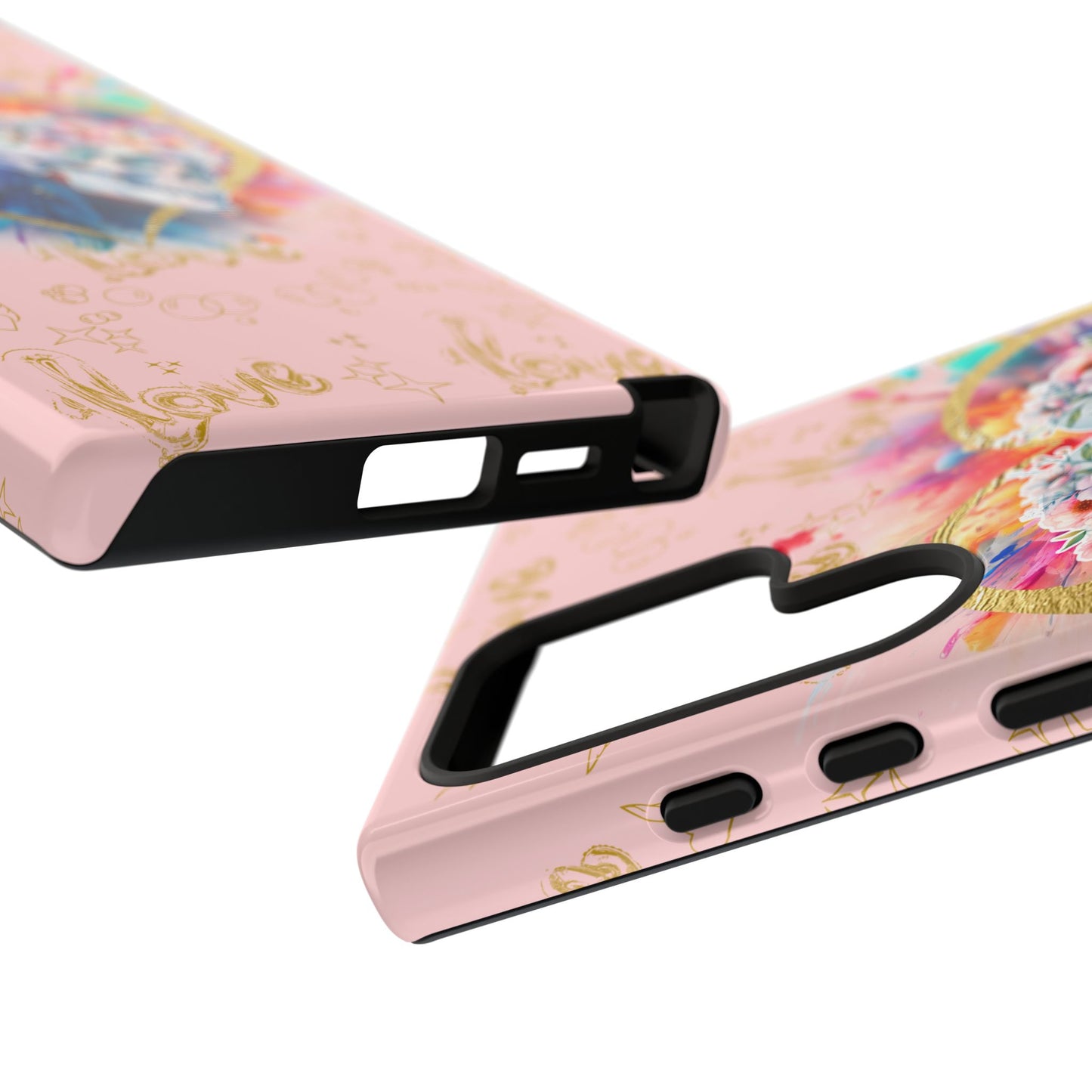 Love is Golden Watercolor (pink) - Tough Cases