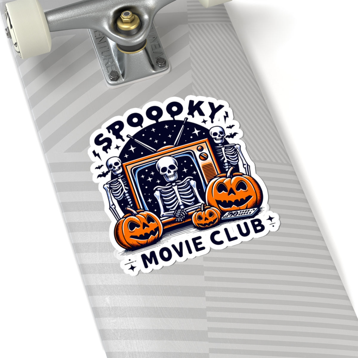 Spoooky Movie Club Themed - Kiss-cut Stickers