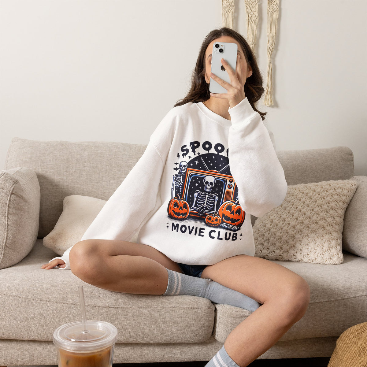 Spooky Movie Club - Unisex Heavy Blend™ Sweatshirt
