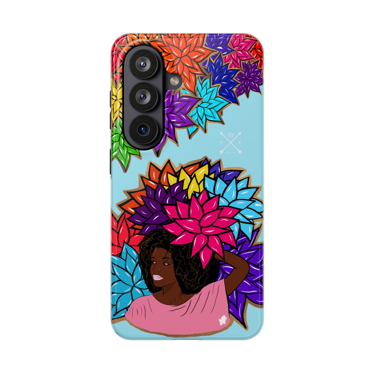 Beauty with Flowers - Tough Phone Cases