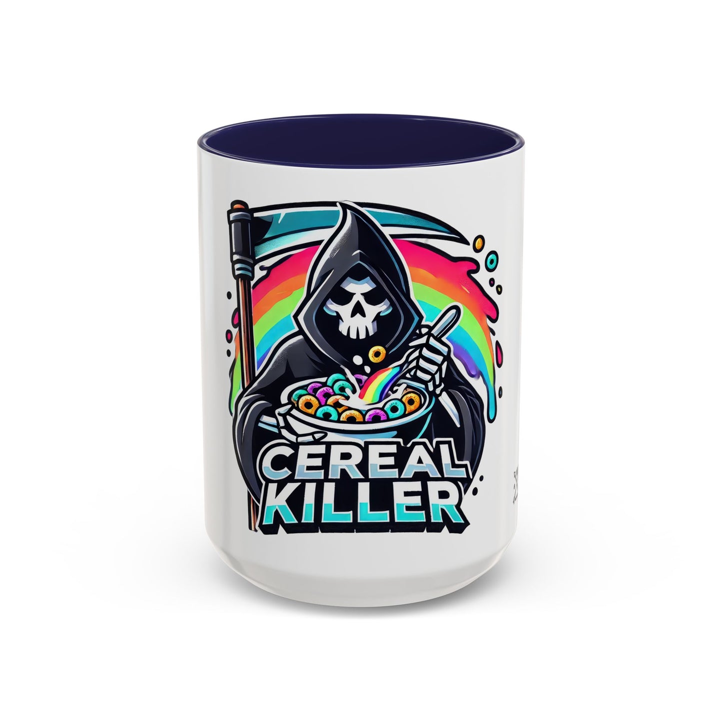 Cereal Killer Grimreaper - Accent Coffee Mug (11, 15oz)