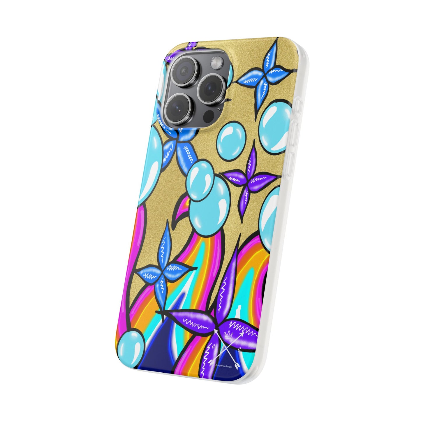 Bubble Rave (multi-colored)- Flexi Phone Cases
