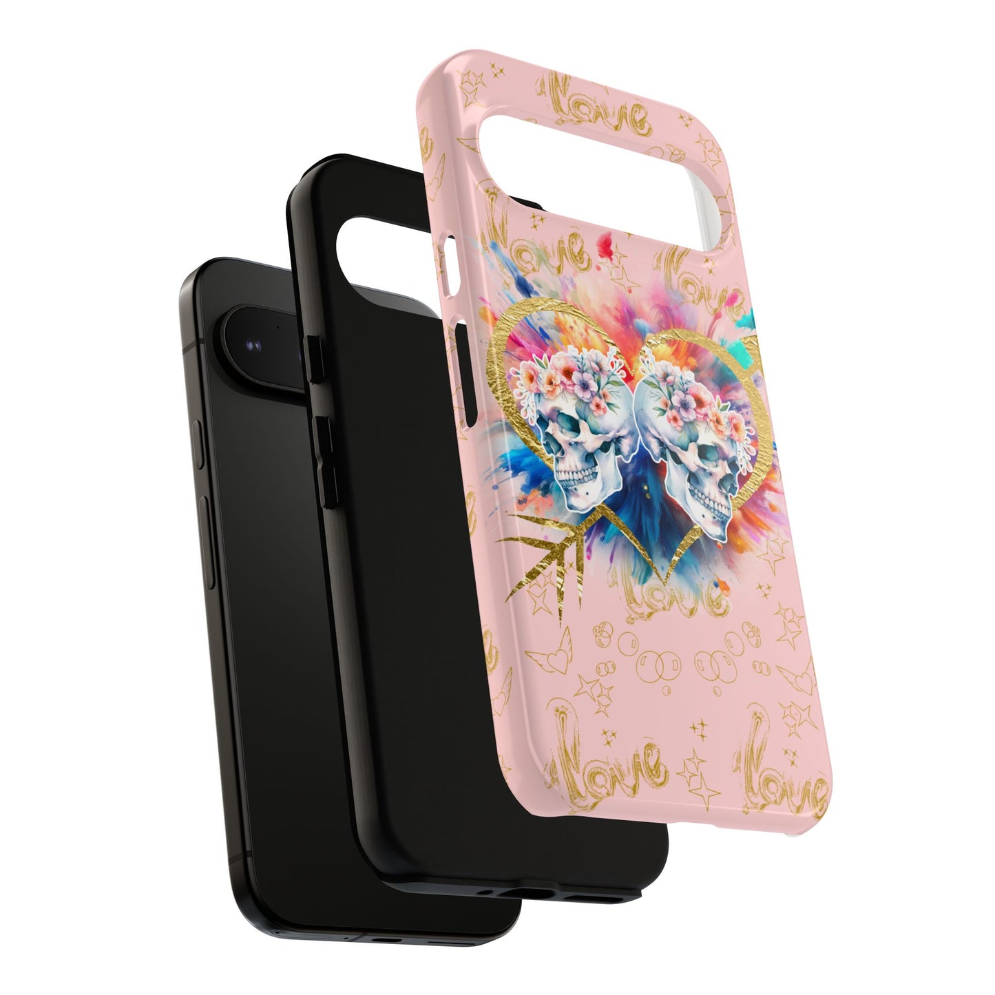 Love is Golden Watercolor (pink) - Tough Cases