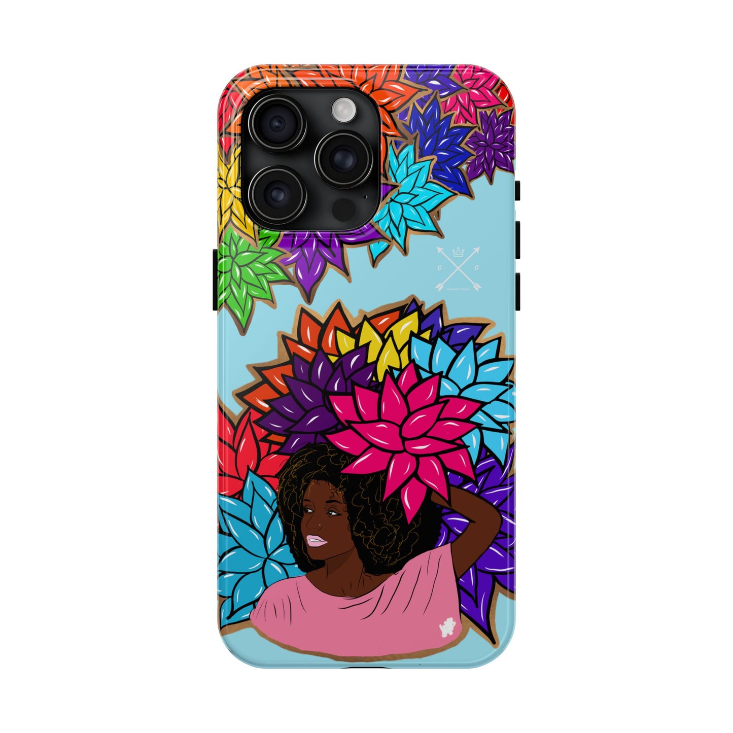 Beauty with Flowers - Tough Phone Cases