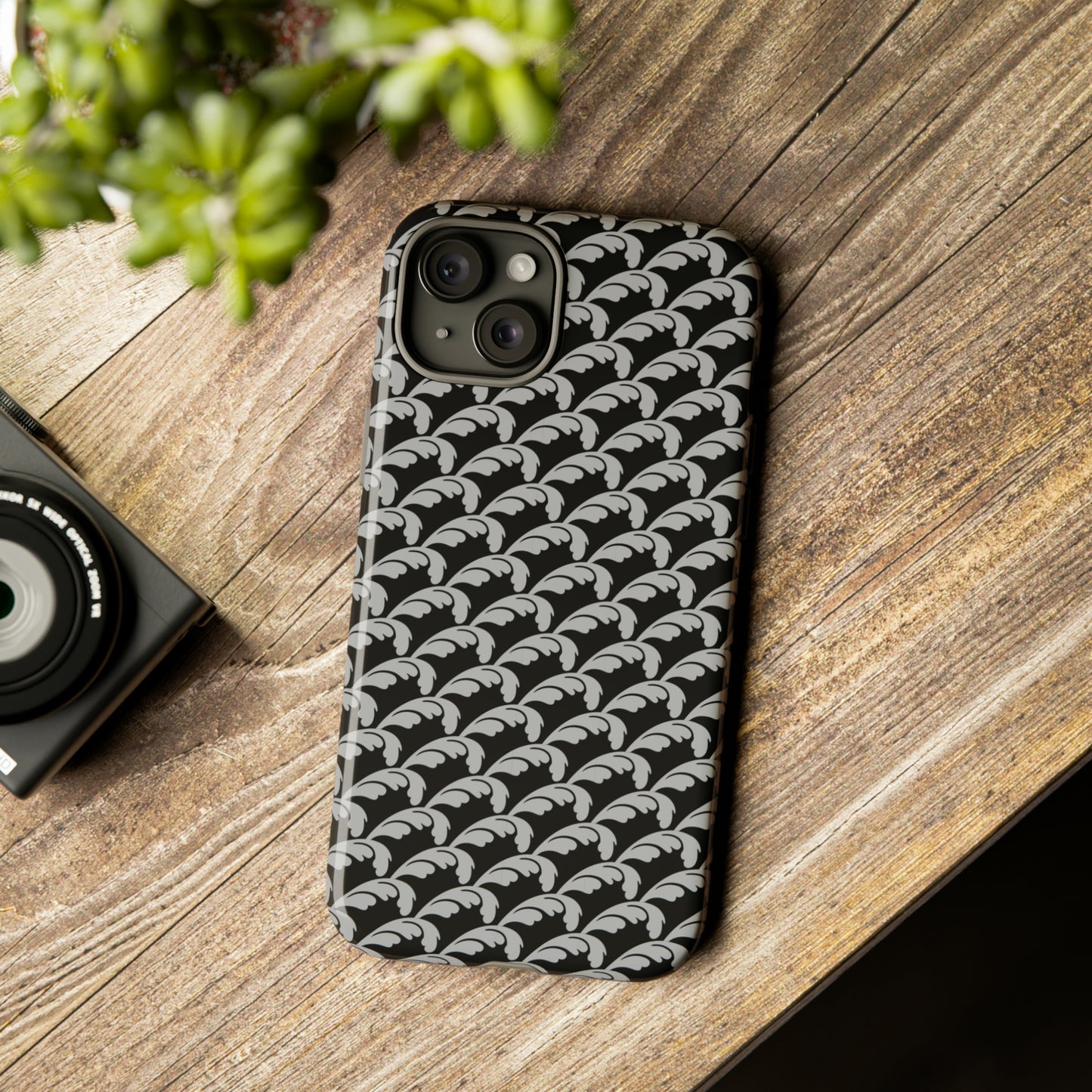 Beautiful Beloved One Flourish (black/silver) - Tough Phone Cases
