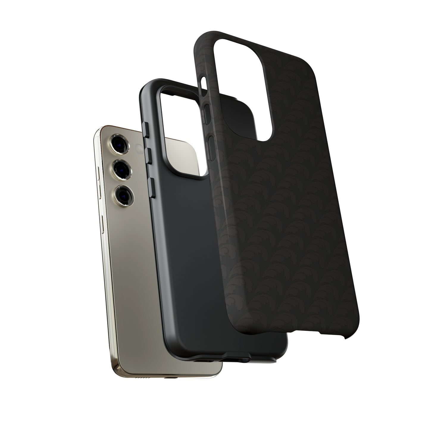 Beautiful Beloved One Flourish (black/black) - Tough Phone Cases