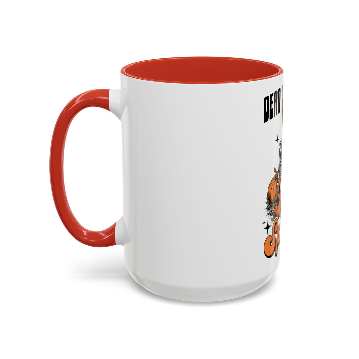 Dead Inside But Spiced - Accent Coffee Mug (11, 15oz)