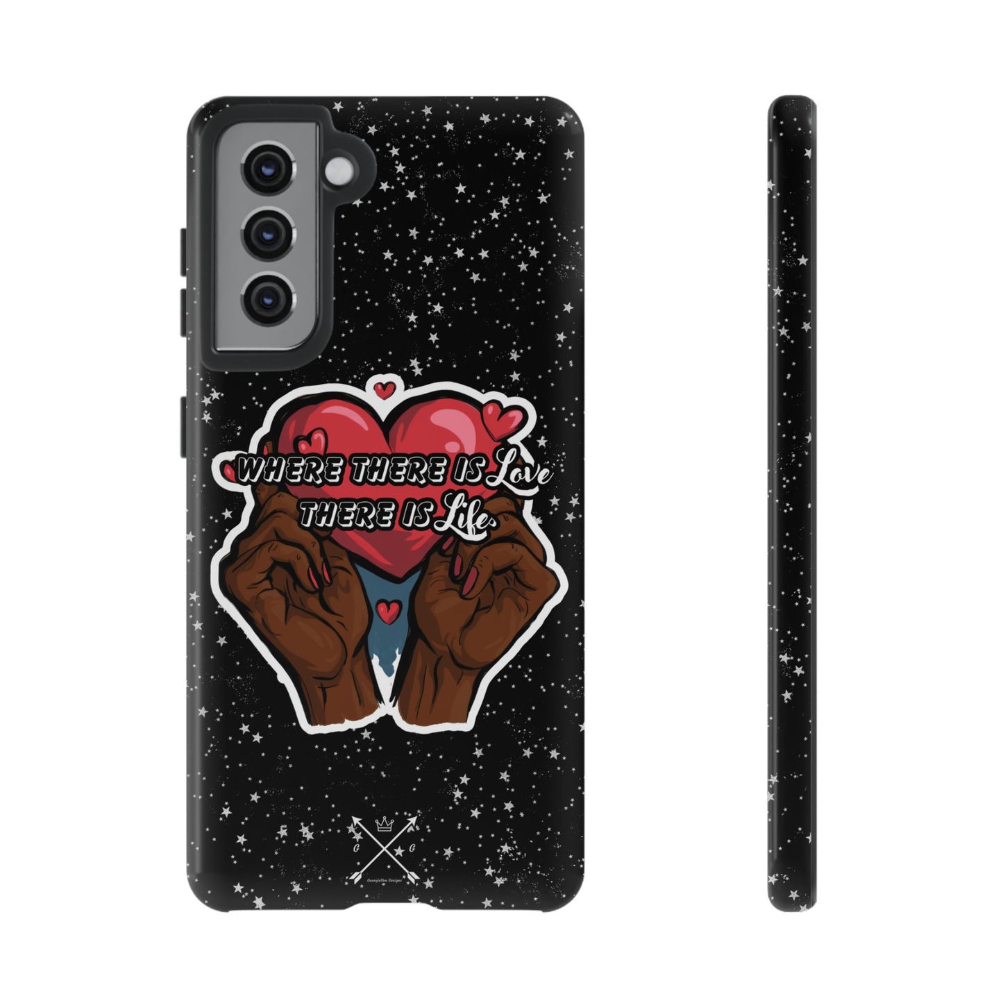 Inspirational Tough Phone Case | Love & Life Design