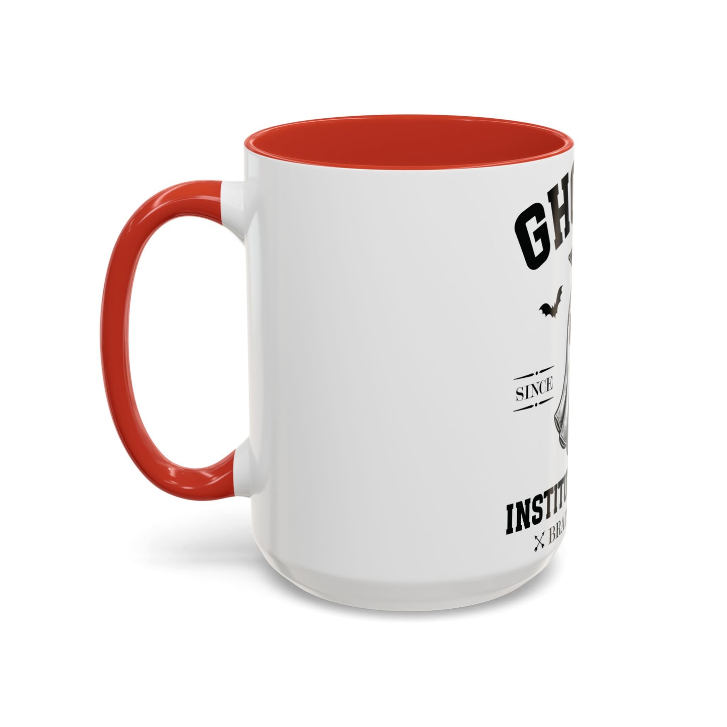 Ghostly Institute of Fright - Accent Coffee Mug (11, 15oz)