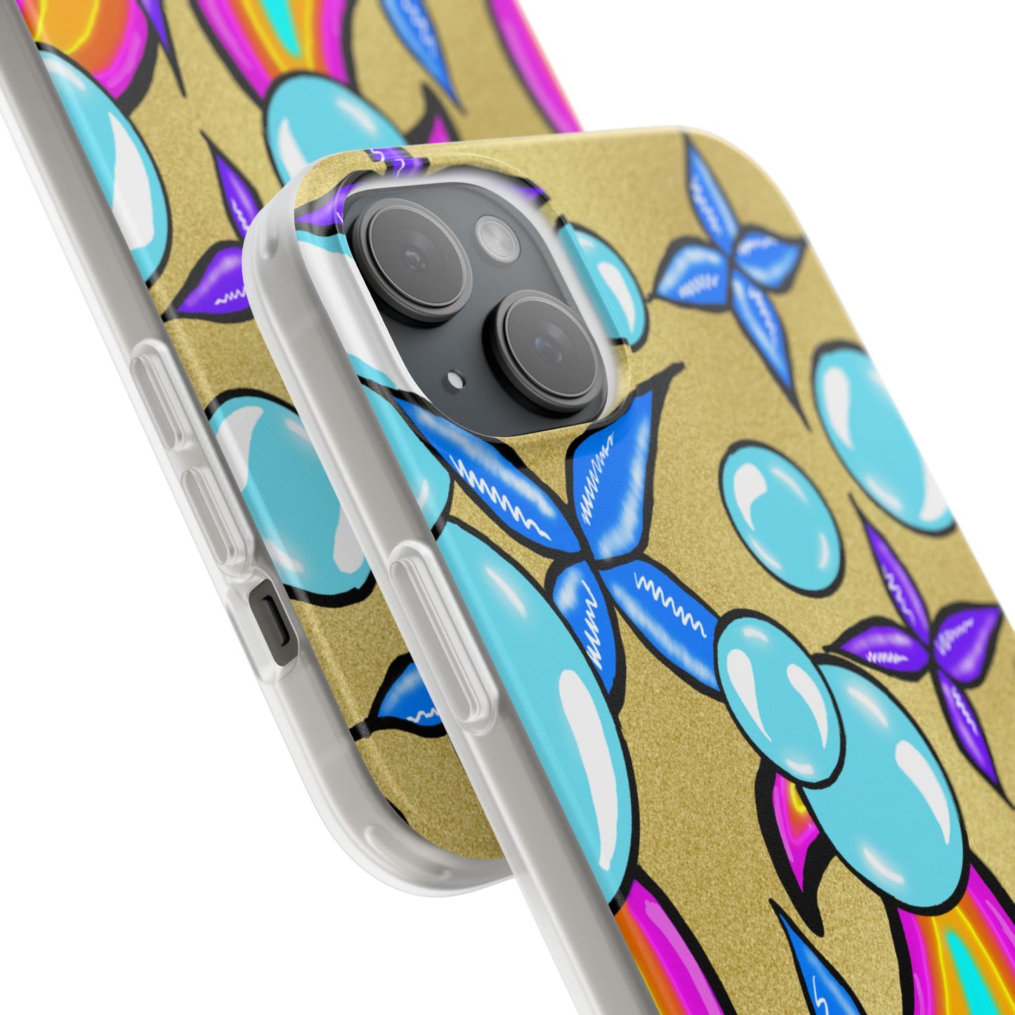 Bubble Rave (multi-colored)- Flexi Phone Cases