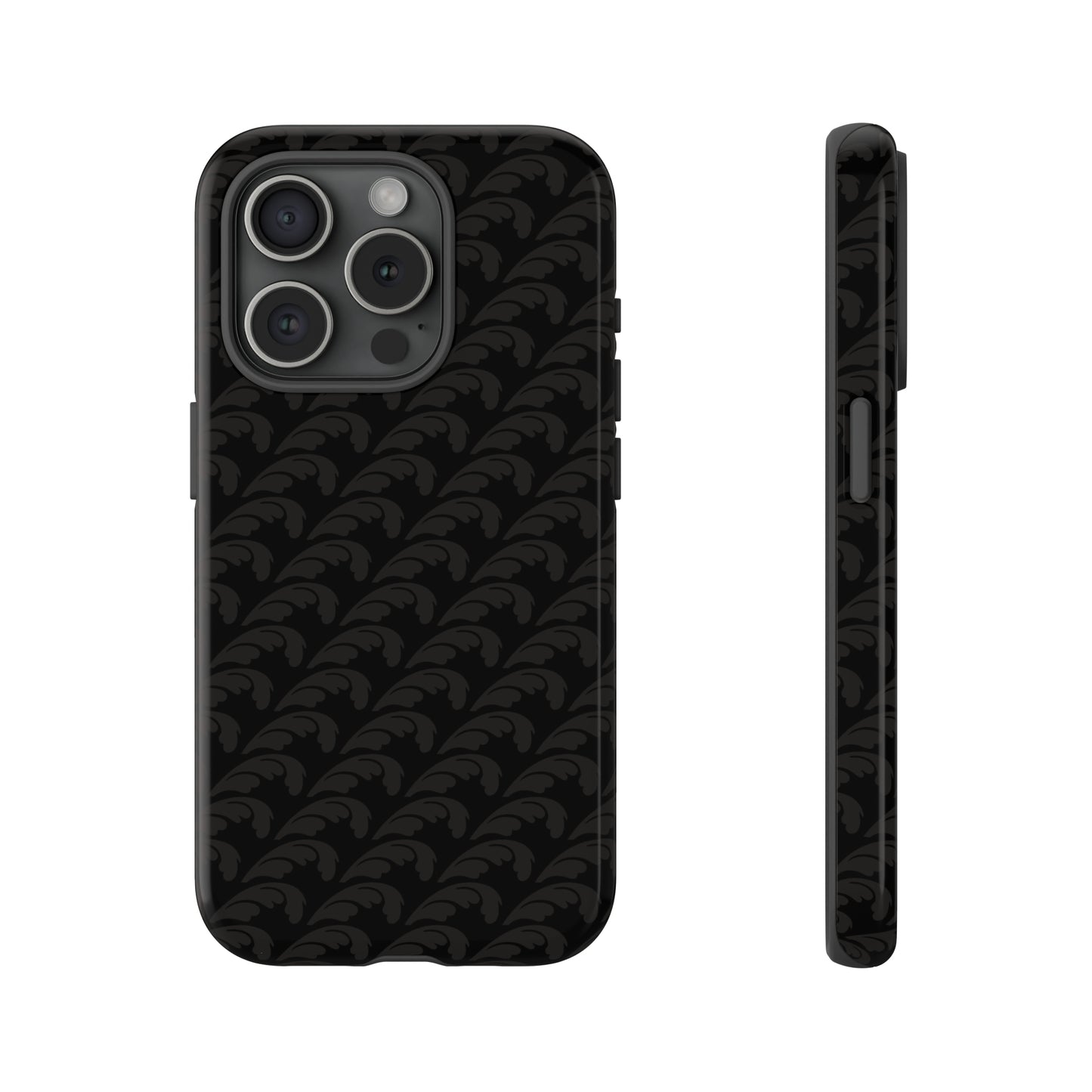 Beautiful Beloved One Flourish (black/black) - Tough Phone Cases