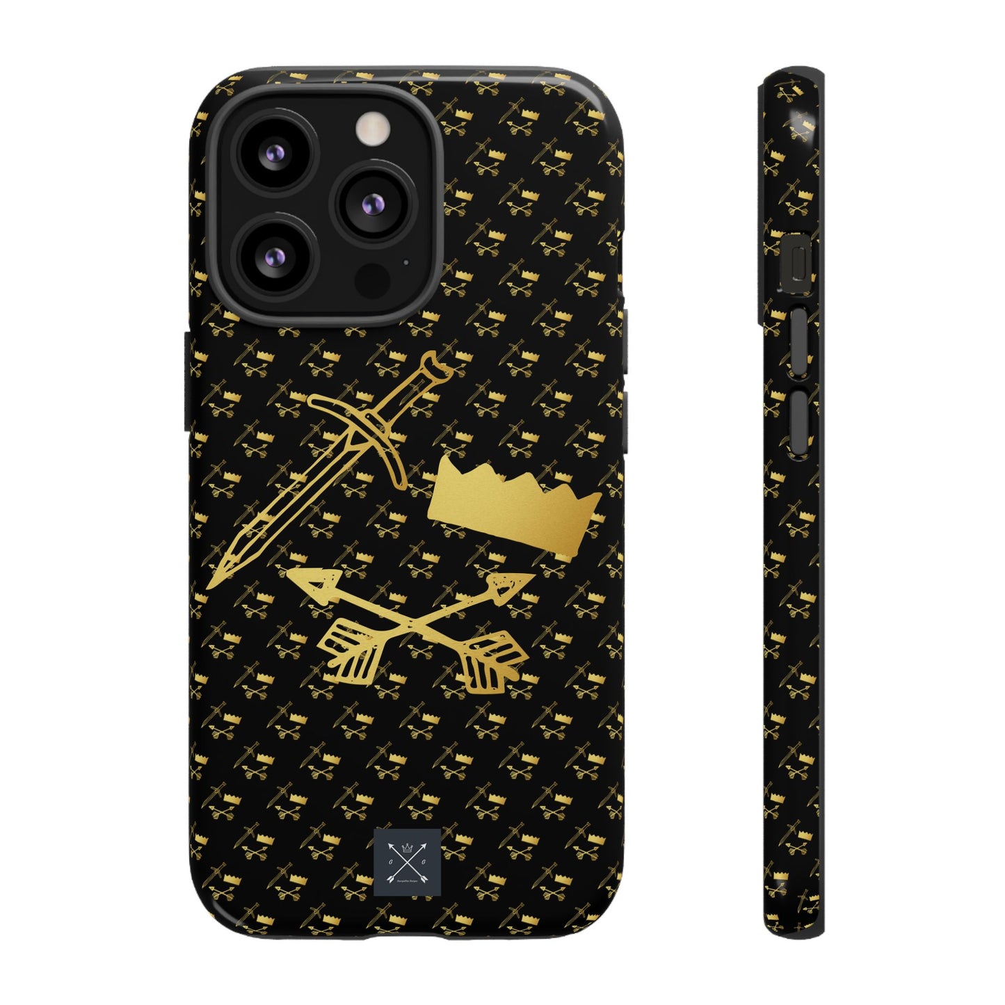 Gold and Bold Warrior - Tough Phone Cases