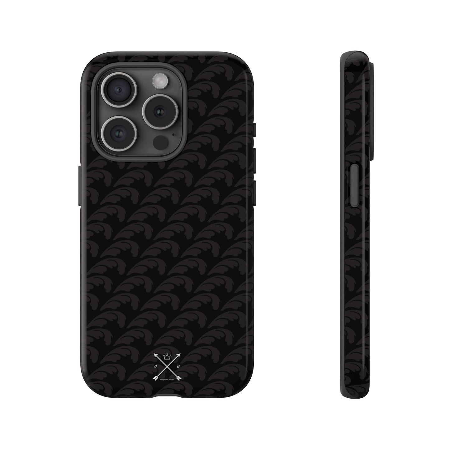 Beautiful Beloved One Flourish - Tough Phone Cases (black/black)