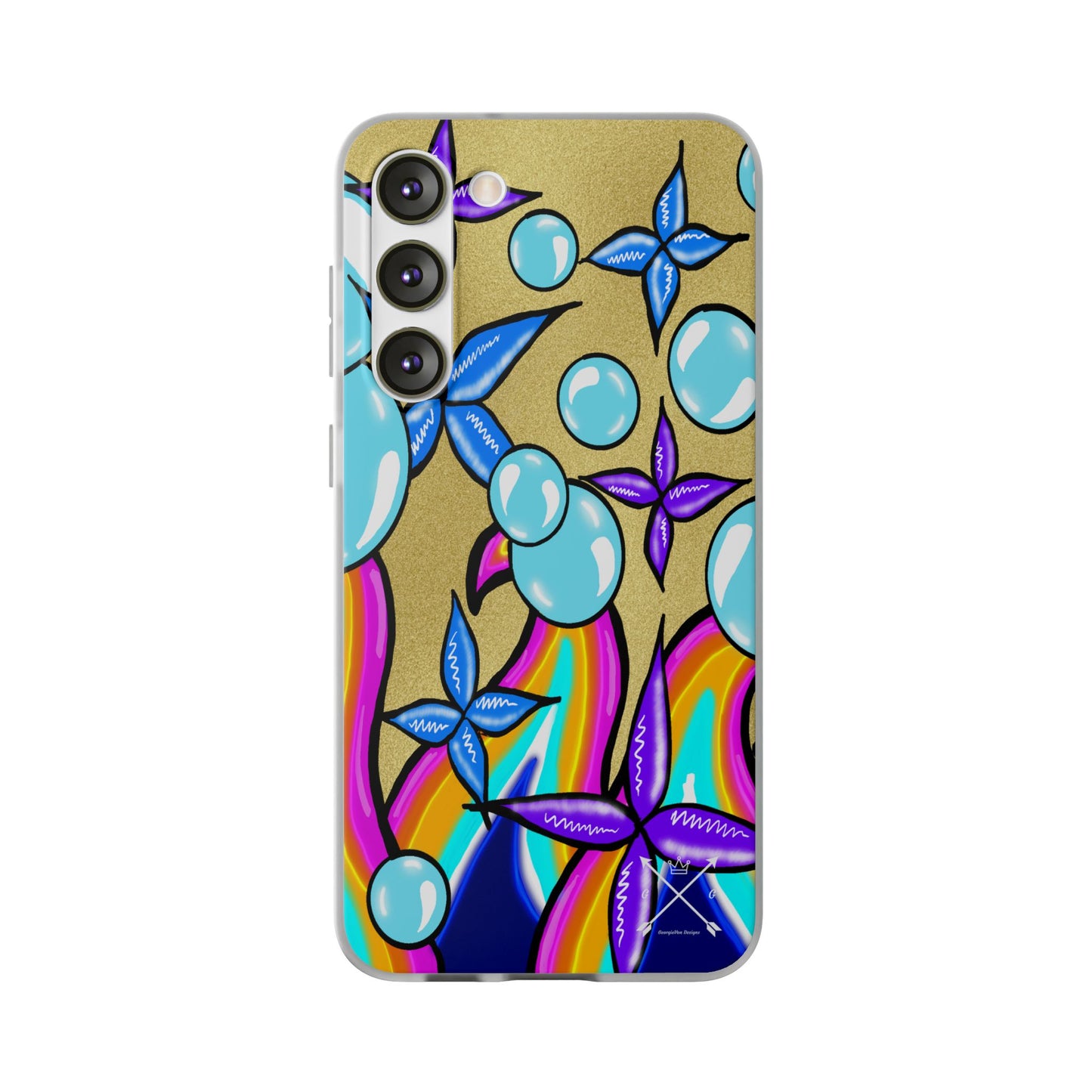 Bubble Rave (multi-colored)- Flexi Phone Cases