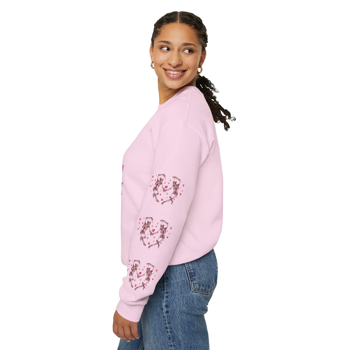 Dancing Skeleton Lovers - Crewneck Sweatshirt