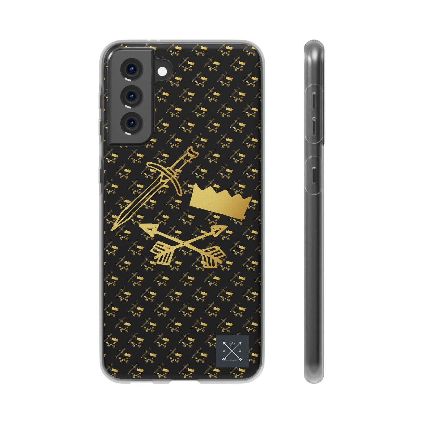 Gold and Bold Warrior - Flexi  Phone Cases
