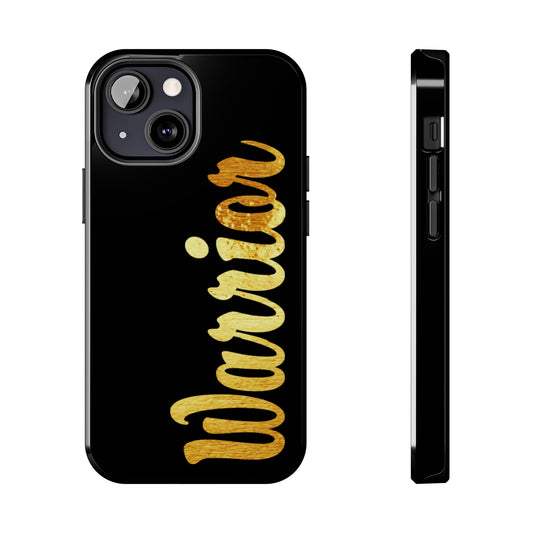 Gold and Bold Warrior - Tough Phone Cases