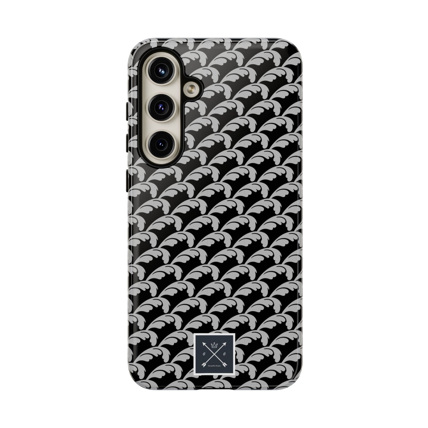 Beautiful Beloved One Flourish (black/silver) - Tough Phone Cases