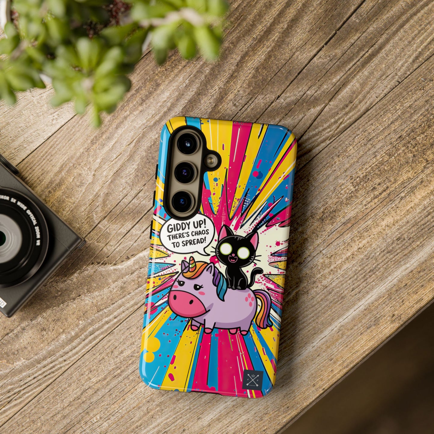 Giddy Up There's Chaos To Spread - Phone Tough Cases