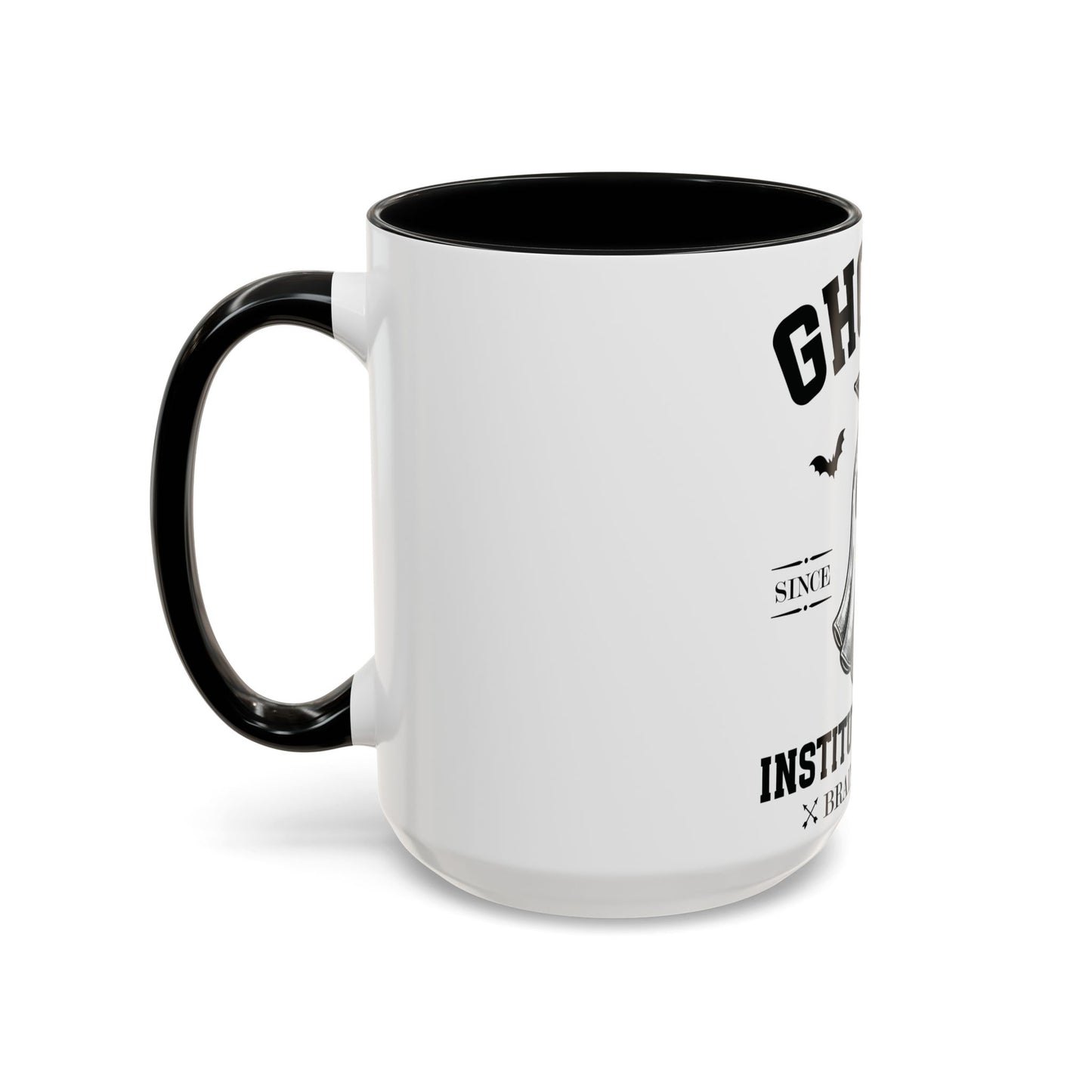 Ghostly Institute of Fright - Accent Coffee Mug (11, 15oz)