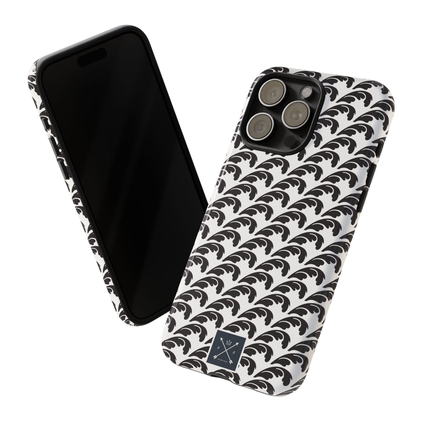 Beautiful Beloved One Flourish (black/white) - Tough Phone Cases